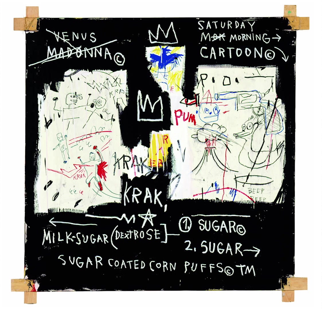 basquiat krak canvas